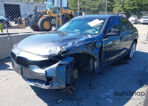 2014 BMW 320I xDrive from USA, damaged, VIN WBA3C3C54EF983277